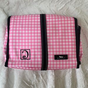 Monogrammed “C” Scout Beauty Burrito Hanging Bag